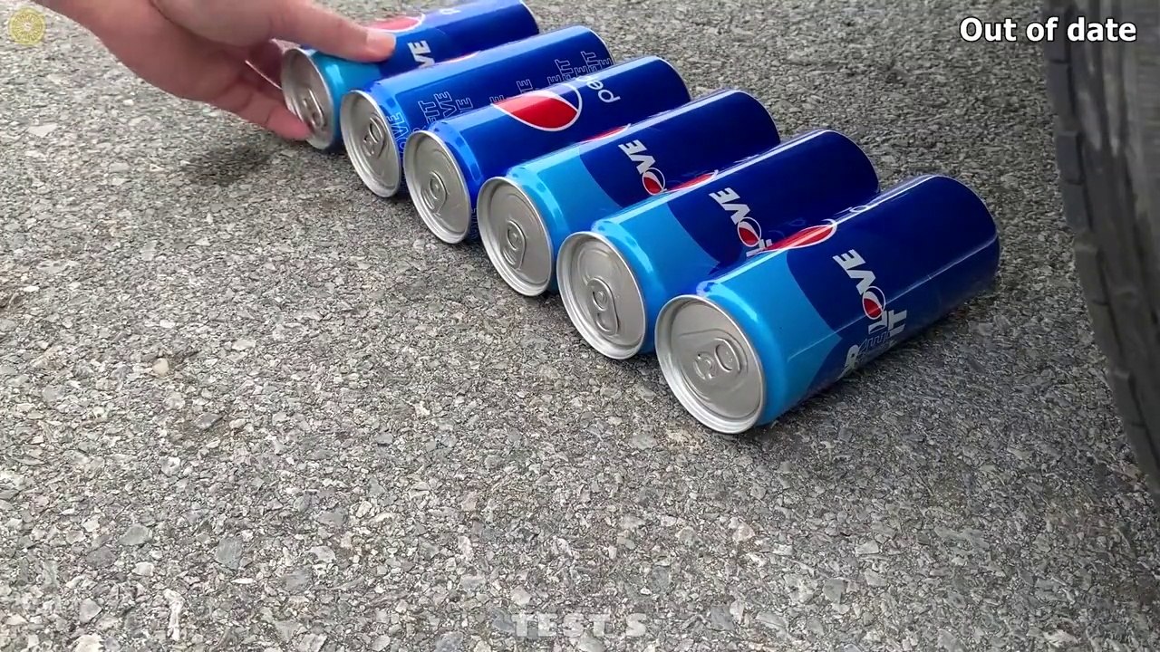Experiment Car vs CocaCola, Pepsi, Mirinda Balloons _ Crushing Crunchy & Soft Things by Car _ Test S