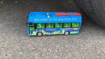 Experiment Car vs Car Toy vs Soccer Ball _ Crushing Crunchy & Soft Things by Car _ Test S