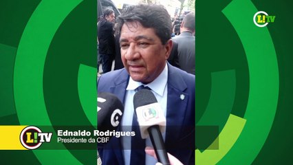 'No mundo todo vão olhar a camisa 10 e vão lembrar de Pelé', diz presidente da CBF