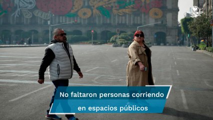 “Un paseo en Año Nuevo cae muy bien" a capitalinos, pese a mala calidad del aire