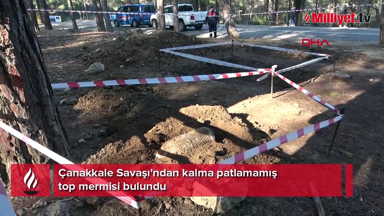 Çanakkale Savaşı'ndan kalma! Ekipler buldu, hemen harekete geçildi