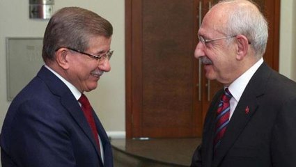 Kılıçdaroğlu'nu ağırlayan Davutoğlu'na "CHP-İYİ Parti geriliminden rahatsız mısınız?" diye soruldu