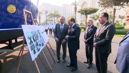 الرئيس السيسي يتابع جهود توطين صناعة مراكب الصيد في مصر
