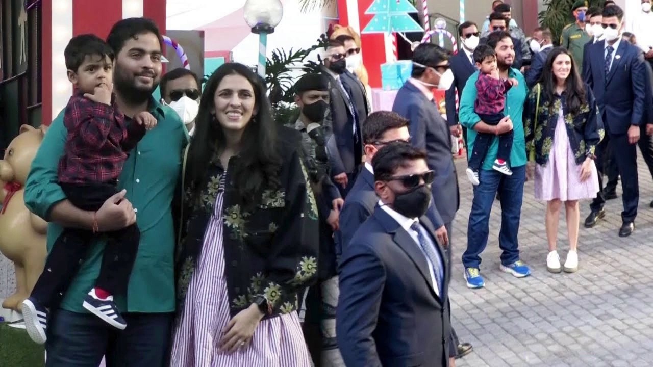 Akash Ambani And Shloka Mehta Son Prithvi Ambani 2nd Birthday Celebration