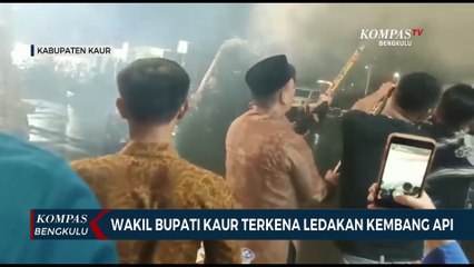 Wakil Bupati Kaur Terkena Ledakan Kembang Api