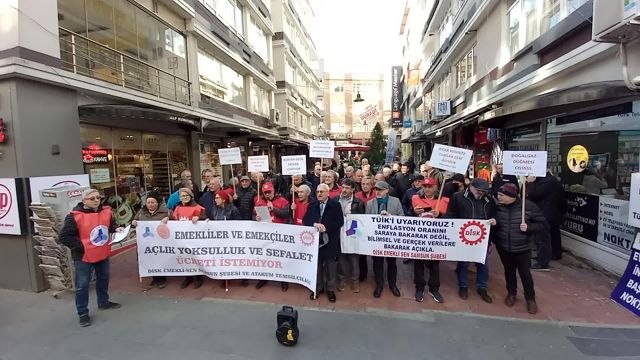 Disk Emekli-Sen Samsun Şubesi: En Düşük Emekli Maaşı Asgari Ücret Düzeyinde Belirlenmelidir