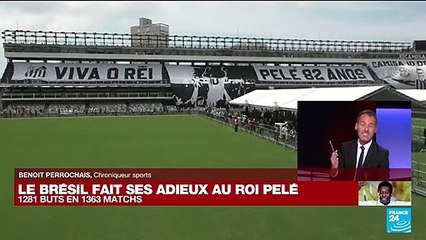 Le Brésil fait ses adieux à Pelé : "Il va devenir bien plus qu'un simple footballeur"