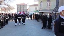 Afyonkarahisar'da yaşamını yitiren polis memuru için tören düzenlendi