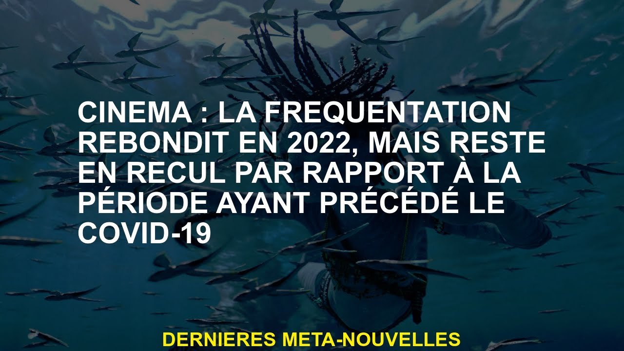 Cinéma: La fréquentation rebondit en 2022, mais reste en baisse par rapport à la période précédant l