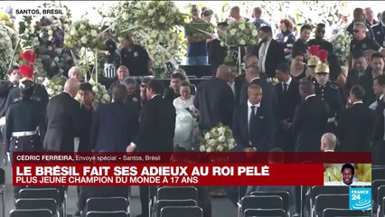 Le Brésil fait ses adieux au roi Pelé : "Il a grandi dans un univers de football"