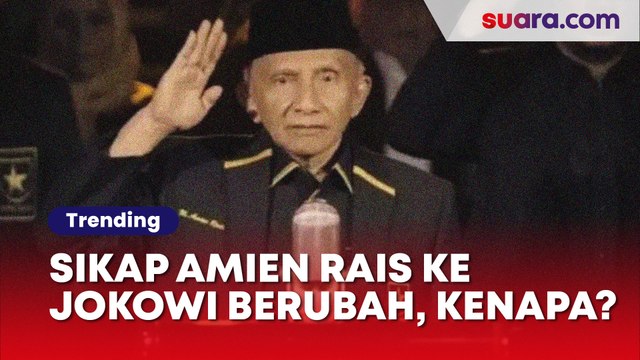 Awalnya Naik Pitam Lalu Berubah Lembek ke Jokowi, Sikap Amien Rais Dipuji