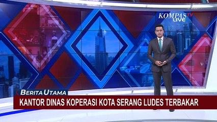 Kantor Dinas Koperasi Kota Serang Terbakar, Api Hanguskan Bangunan dan Berbagai Dokumen!