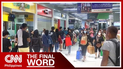 PITX filled with travelers after New Year weekend | The Final Word