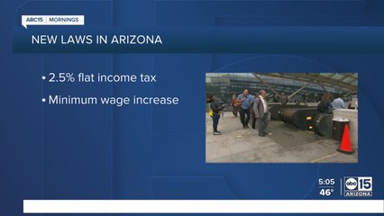 New laws in Arizona for 2023