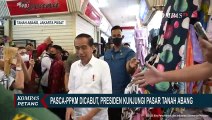 Kunjungi Tanah Abang, Jokowi: Saya Ingin  Optimisme itu Kembali di 2023