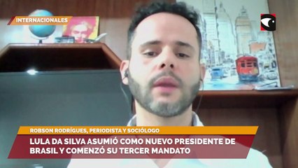 Lula da Silva asumió como nuevo presidente de Brasil y comenzó su tercer mandato
