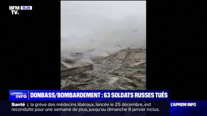 Les autorités russes annoncent la mort de 63 de leurs soldats