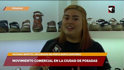 Movimiento comercial en la ciudad de Posadas