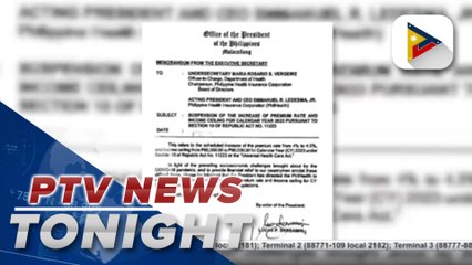 Palace orders PhilHealth to suspend premium rate hike