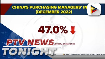 China’s factory activity contracts in December