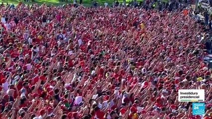 'Lula' asumió la presidencia de Brasil con un llamado a la unión