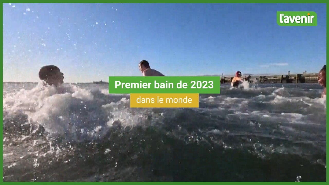 Les premiers bains de l'année 2023