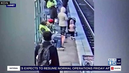 Sem-teto empurra menina de três anos do trilho do trem nos EUA; vídeo