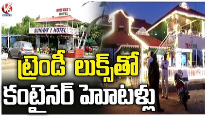 Variety Container Hotels Attracts Food Lovers On Highways | V6 News