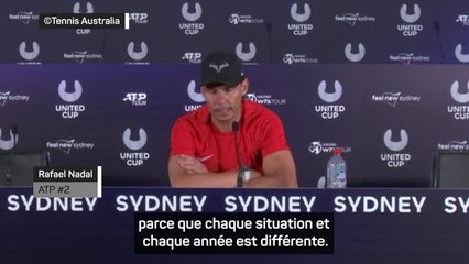 United Cup - Nadal : "Je vais travailler dur ces deux semaines"