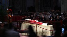 Detalles del funeral público de Benedicto XVI en la Basílica de San Pedro