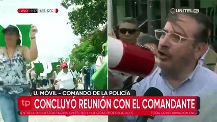 Marcha de mujeres que piden la libertad de Camacho advierte con activar una vigilia en el comando policial 