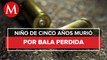 En Sinaloa, menor muere por bala perdida durante festejos de Año Nuevo