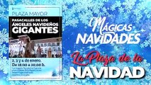 Vuelve el pasacalles diario de los Ángeles Navideños Gigantes en Torrejón de Ardoz