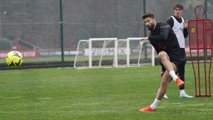 Continua il lavoro a Milanello