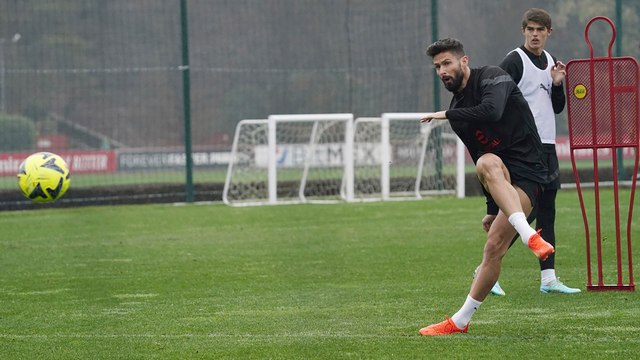 Continua il lavoro a Milanello