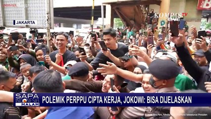 Jokowi Sebut Polemik Perppu Cipta Kerja Hal Biasa