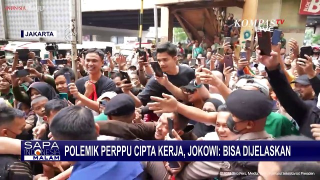 Jokowi Sebut Polemik Perppu Cipta Kerja Hal Biasa