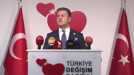TDP Genel Başkanı Sarıgül, haftalık basın toplantısında konuştu Açıklaması