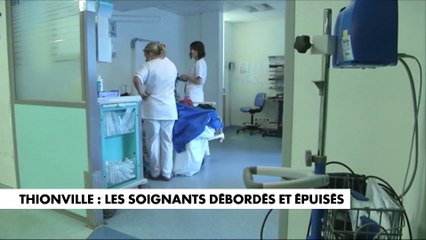 Thionville : les soignants débordés et épuisés