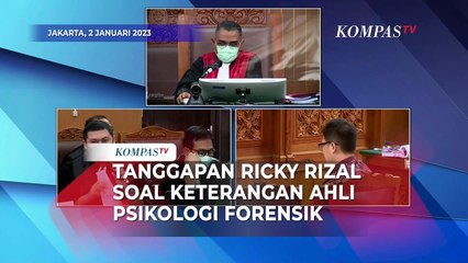 Tanggapan Ricky Rizal Soal Keterangan Ahli Psikologi Forensik