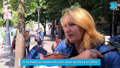 En La Plata, ya cuesta más caro viajar en tren y en micro