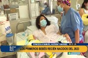Primer bebé del 2023 es un varón y nació en hospital Negreiros de EsSalud