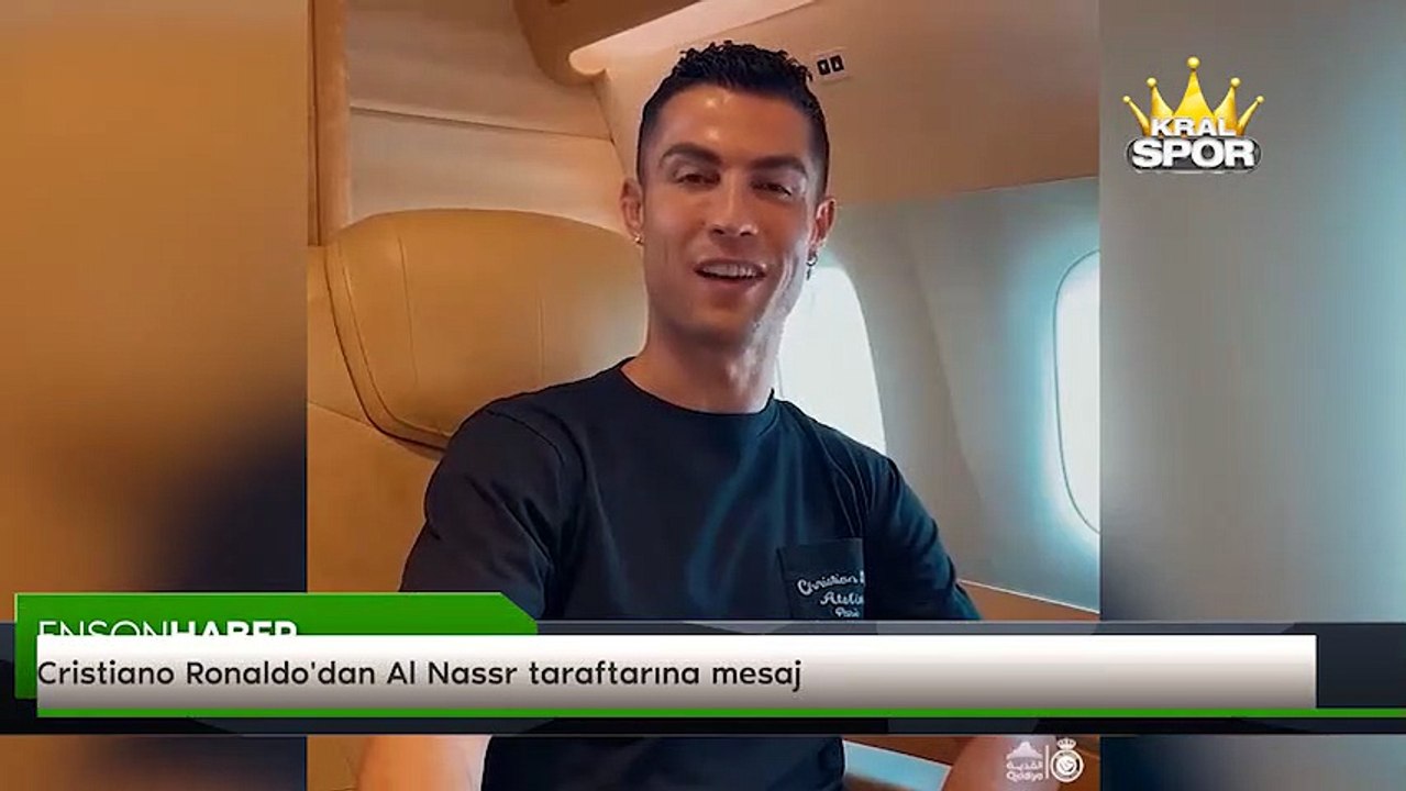 Cristiano Ronaldo'dan Al Nassr taraftarına mesaj