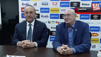 Mevlüt Çavuşoğlu, Pele’nin cenaze törenine katıldı