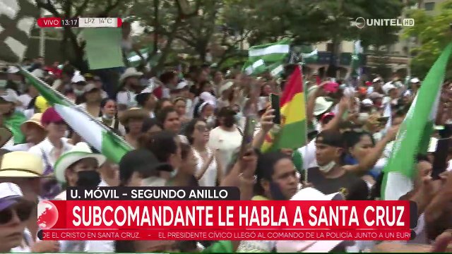 Subcomandante asegura que no se reprimirá protestas pacíficas y termina abucheado