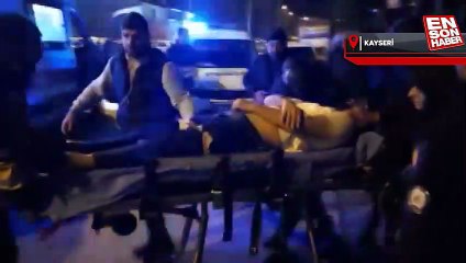 Kayseri'de iş arkadaşlarının tartışmasında kan aktı