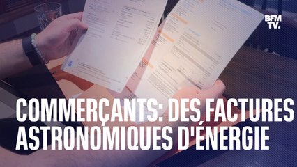 Commerçants: des factures astronomiques d'énergie