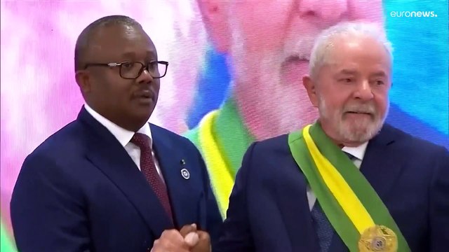 شاهد: لولا دا سيلفا يستقبل قادة العالم إثر توليه منصب رئاسة البرازيل رسميا