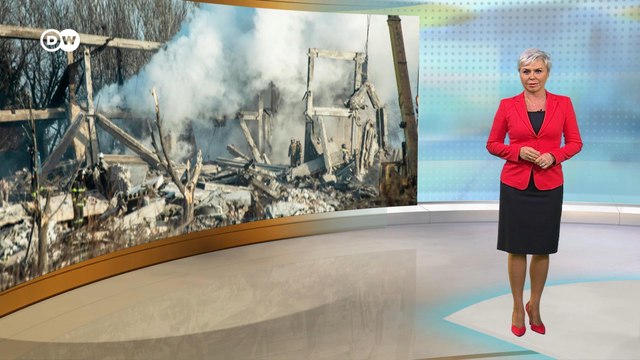 Война дронов, удар по российским военным в Макеевке, беспорядки в Берлине. DW Новости (02.01.2023)