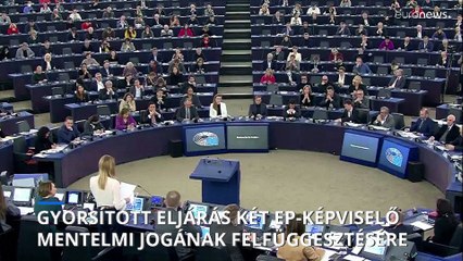 Katargate: az Európai Parlament felfüggeszti két képviselője mentelmi jogát